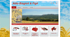 Desktop Screenshot of aldobiagioli.it